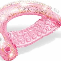 Intex Πολυθρόνα-Ξαπλώστρα Glitter Sit ‘N Floats 2 Θάλαμοι Αέρος Και Χερούλια Αντοχής (56831) -Καλοκαιρινά παιχνίδια & φουσκωτά Εκπτώσεις 202711 1