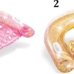 Intex Πολυθρόνα-Ξαπλώστρα Glitter Sit ‘N Floats 2 Θάλαμοι Αέρος Και Χερούλια Αντοχής (56831) -Καλοκαιρινά παιχνίδια & φουσκωτά Εκπτώσεις 202711 2