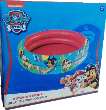 Gim Πισίνα Απλή Paw Patrol 100x30cm (870-40170) 1 Gim Πισίνα Απλή Paw Patrol 100x30cm (870-40170)
