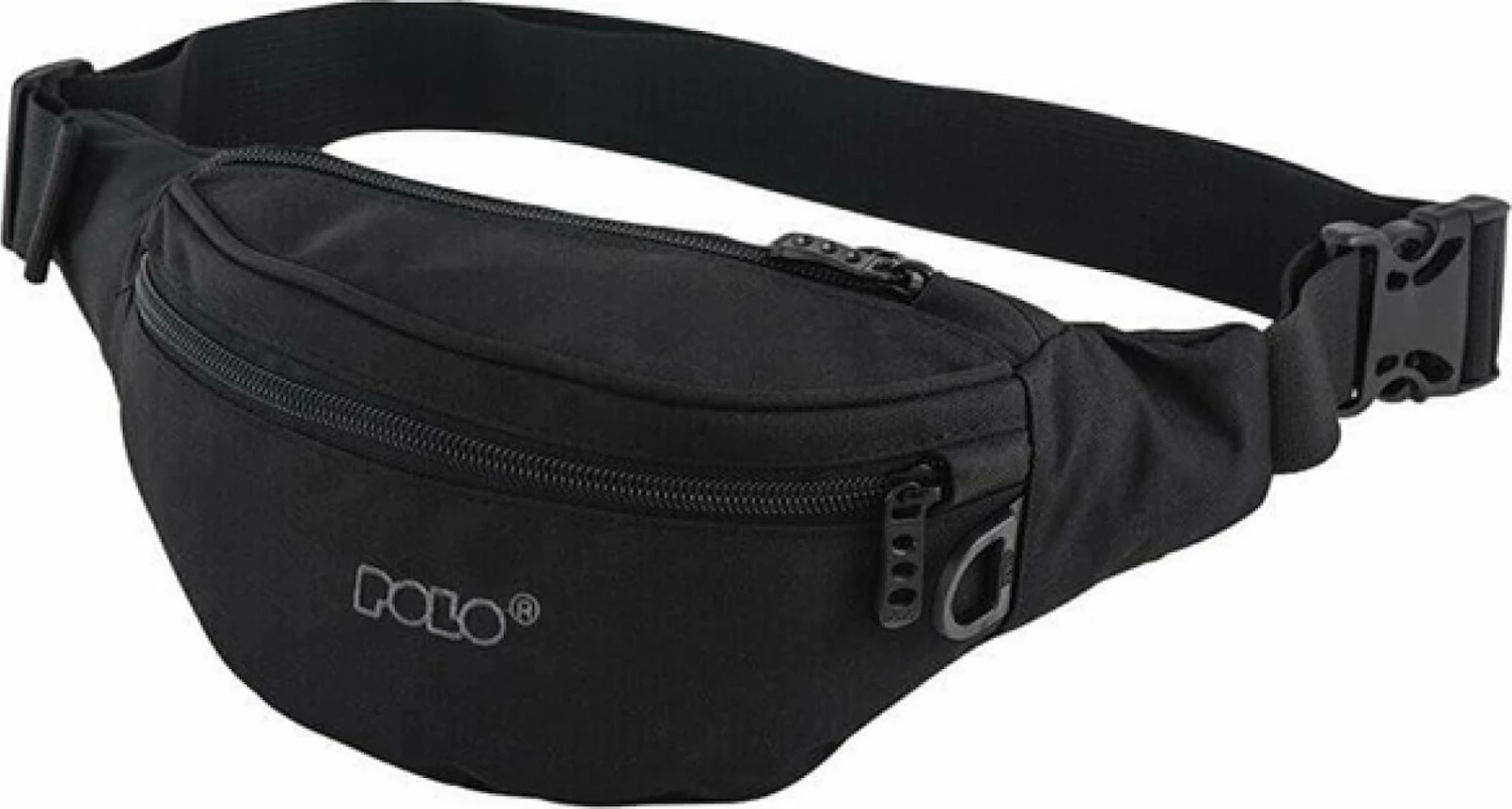 Polo Τσαντακι Μέσης 820 Cord 2000 Black 2021 Μαύρο Logo (9-08-029-2000) 1 Polo Τσαντακι Μέσης 820 Cord 2000 Black 2021 Μαύρο Logo (9-08-029-2000)