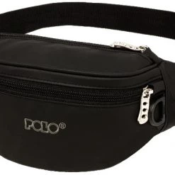 Polo Τσαντακι Μέσης 820 Cord 2001 Black 2021 Γκρι Logo (9-08-029-2001) -Καλοκαιρινά παιχνίδια & φουσκωτά Εκπτώσεις 204005 1
