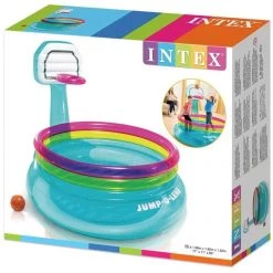 Intex Shoot’n Bounce Jump-O-Lene Τραμπολίνο με Μπασκέτα (48265) -Καλοκαιρινά παιχνίδια & φουσκωτά Εκπτώσεις 204645 2