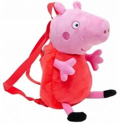 Hasbro Peppa Λούτρινο Backpack (PP007000)