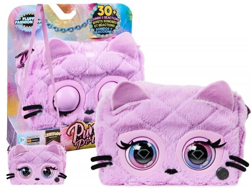 Spin Master Λουτρ.Purse Pets Σουπερ Τσαντάκι Σε Χνουδωτή Έκδοση-Ζωάκι Γατάκι (076259) 1 Spin Master Λουτρ.Purse Pets Σουπερ Τσαντάκι Σε Χνουδωτή Έκδοση-Ζωάκι Γατάκι (076259)