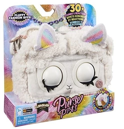 Spin Master Λουτρ.Purse Pets Σουπερ Τσαντάκι Σε Χνουδωτή Έκδοση-Ζωάκι Λάμα (076451) 1 Spin Master Λουτρ.Purse Pets Σουπερ Τσαντάκι Σε Χνουδωτή Έκδοση-Ζωάκι Λάμα (076451)