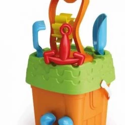 Adriatic Παιδικό Κουβαδάκι Κάστρο Με Αμμοδόχο Και Αξεσουάρ (1185)