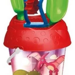 Adriatic Παιδικό Κουβαδάκι Με Αμμοδόχο Και 3 Αξεσουάρ Dino (1219)