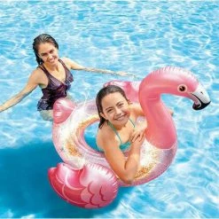 Intex Φουσκωτό Φλαμίνγκο Glitter 99x89x71 εκ (56251) -Καλοκαιρινά παιχνίδια & φουσκωτά Εκπτώσεις 213702 2