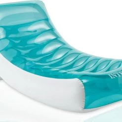 Θαλάσσιο Intex Μονό Στρώμα Θαλάσσης Rock In Lounge 188 X 99cm (58856)