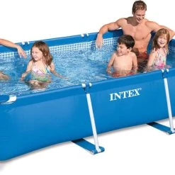 Intex Θαλάσσια Πισίνα Rectangular Frame Pool 300x200x75εκ (28272) -Καλοκαιρινά παιχνίδια & φουσκωτά Εκπτώσεις 213852 2