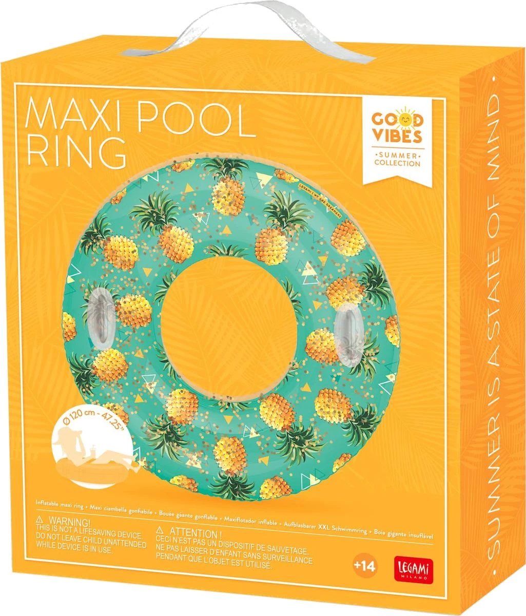 Legami Φουσκωτό Σωσίβιο Τύπου Σαμπρέλα Pineapple (SWIM0003) 1 Legami Φουσκωτό Σωσίβιο Τύπου Σαμπρέλα Pineapple (SWIM0003)