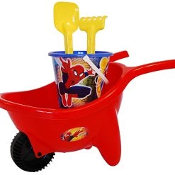 Καλοκαιρινο Adriatic Καροτσι Με Κουβαδακι Spiderman Kai Αξεσουαρ Θαλασσης 49Εκατοστα (785)