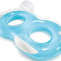 Intex Φουσκωτη Κουλουρα Θαλασσης Για 2 Ατομα Με Μαξιλαρι 198X117Εκ. (56800)