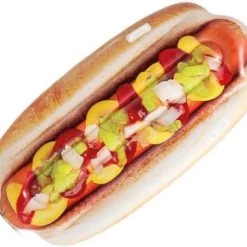 INTEX Στρωμα Θαλασσης Φουσκωτο Hot Dog 180X89Εκ. (58771)