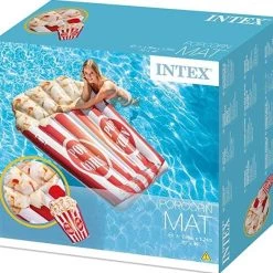 INTEX Στρωμα Θαλασσης Φουσκωτο Pop Corn 178X124Εκ. (58779) -Καλοκαιρινά παιχνίδια & φουσκωτά Εκπτώσεις 680017 2