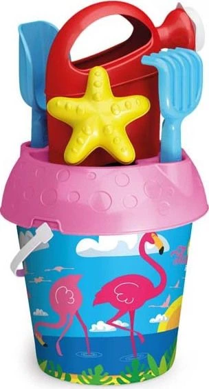 Καλοκαιρινό Adriatic Κουβαδάκι Με Ποτιστήρι Και 3 Αξεσουάρ Flamingos (1103) 1 Καλοκαιρινό Adriatic Κουβαδάκι Με Ποτιστήρι Και 3 Αξεσουάρ Flamingos (1103)