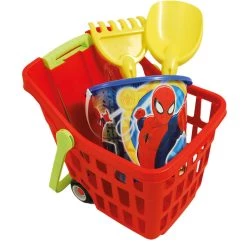 Καλοκαιρινο Adriatic Κουβαδακι Με Τρολει Spiderman 29Cm (942)