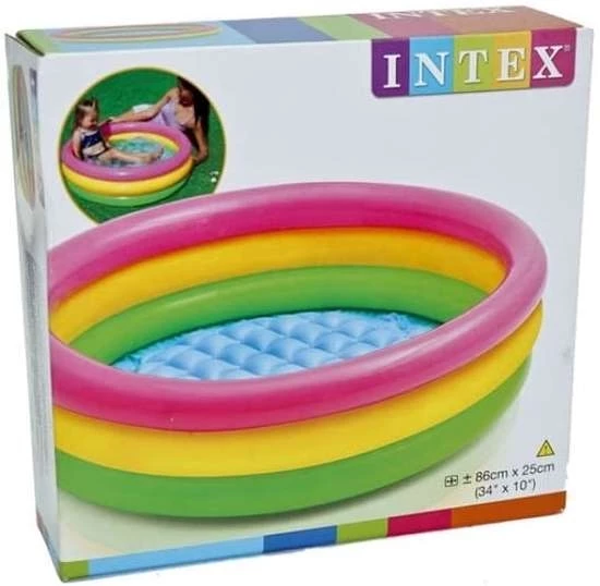 Intex Πισίνα Sunset Glow Baby Pool (58924) 2 Intex Πισίνα Sunset Glow Baby Pool (58924) - Image 2