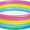 Intex Πισίνα Φουσκωτή Rainbow Baby Pool (57104)