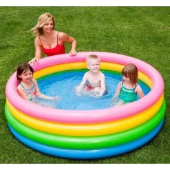 Intex Πισίνα Sunset Glow Pool (56441) -Καλοκαιρινά παιχνίδια & φουσκωτά Εκπτώσεις 686731 2