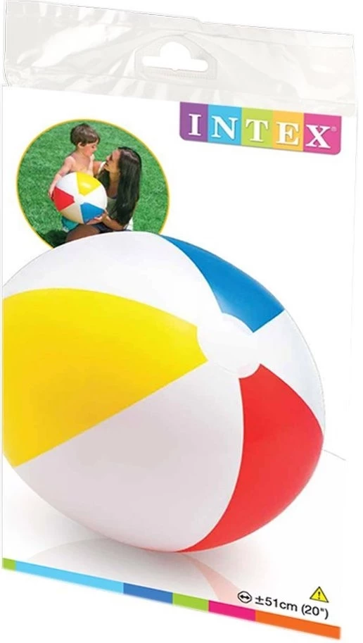 Intex Φουσκωτή Μπάλα Θαλάσσης Glossy Panel Ball (59020) 2 Intex Φουσκωτή Μπάλα Θαλάσσης Glossy Panel Ball (59020) - Image 2