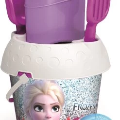 Καλοκαιρινό Adriatic Κουβαδάκι Με Ποτιστήρι Και 3 Αξεσουάρ Frozen Με Glitter (1182)