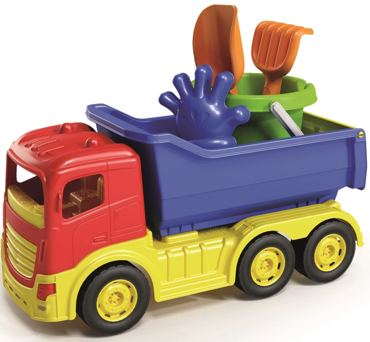 Καλοκαιρινό Adriatic Φορτηγό Πολύχρωμο Με Κουβαδάκι +3 Αξέσουαρ (Μ:37cm. – Υ:24cm.) (1136) 1 Καλοκαιρινό Adriatic Φορτηγό Πολύχρωμο Με Κουβαδάκι +3 Αξέσουαρ (Μ:37cm. – Υ:24cm.) (1136)