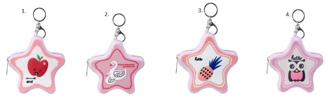 Tesoro Πορτοφόλι Μπρελόκ Σιλικόνης 11×4 Εκατοστά 4 Σχέδια (000582194) 2 Tesoro Πορτοφόλι Μπρελόκ Σιλικόνης 11×4 Εκατοστά 4 Σχέδια (000582194) - Image 2