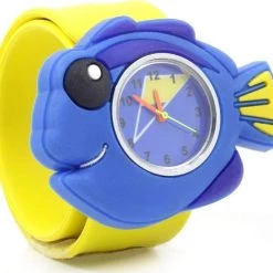 Wacky Watches Παιδικό Ρολόι Χειρός Slap 3D Pacific Blue Fish (14482304)