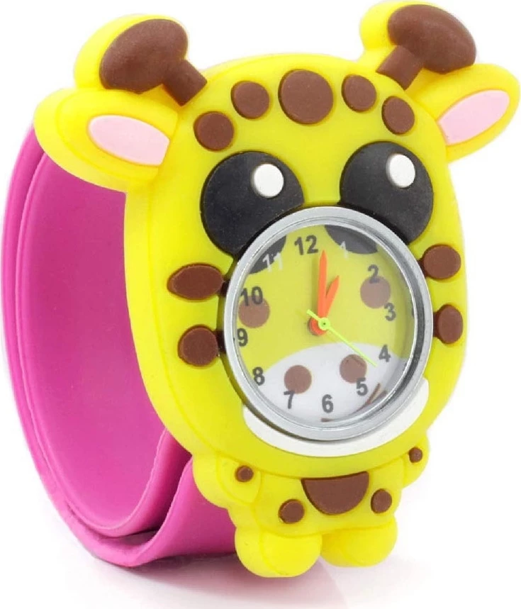 Wacky Watches Παιδικό Ρολόι Χειρός Slap 3D Giraffe (14482312) 1 Wacky Watches Παιδικό Ρολόι Χειρός Slap 3D Giraffe (14482312)