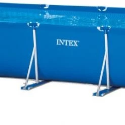 Intex Πισίνα Rectangular Frame Pool Set (W/220-240V Filter Pump), 4.5mx 2.2mx 84cm (28274NP)