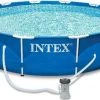 Intex Πισίνα Metal Frame Pool Set (w/220-240V Filter Pump) (28212NP)