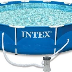 Intex Πισίνα Metal Frame Pool Set (w/220-240V Filter Pump) (28212NP)