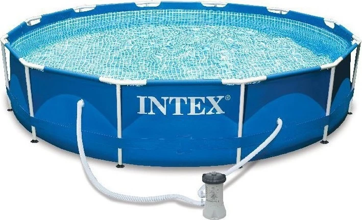 Intex Πισίνα Metal Frame Pool Set (w/220-240V Filter Pump) (28212NP) 3 Intex Πισίνα Metal Frame Pool Set (w/220-240V Filter Pump) (28212NP) - Image 3