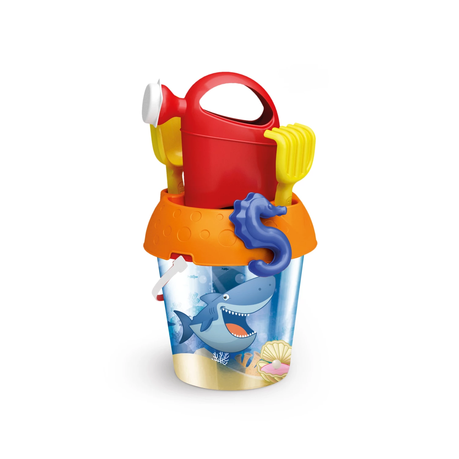 Καλοκαιρινό Adriatic Κουβαδάκι Με Ποτιστήρι + 3 Αξεσουάρ Καρχαρίας (1227) 1 Καλοκαιρινό Adriatic Κουβαδάκι Με Ποτιστήρι + 3 Αξεσουάρ Καρχαρίας (1227)