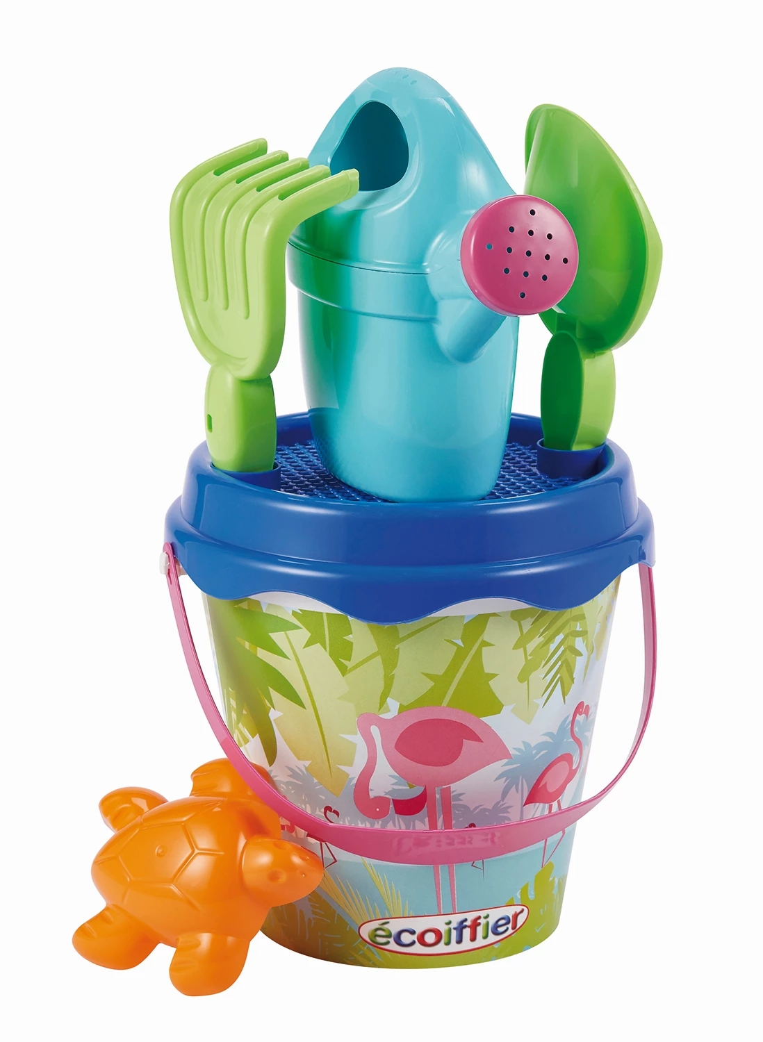 Ecoiffier Κουβαδάκι Φλαμίγκο/Ζούγκλα 15εκ. (258085) 1 Ecoiffier Κουβαδάκι Φλαμίγκο/Ζούγκλα 15εκ. (258085)